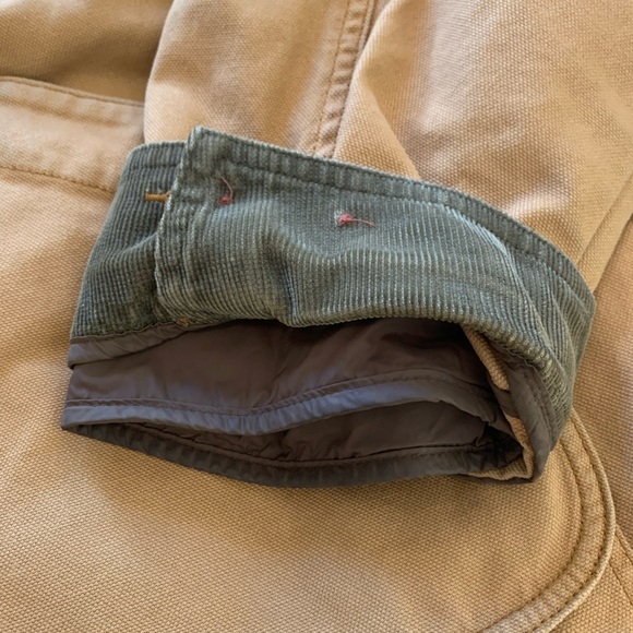 L.L. Bean Original Field Coat w/ Primaloft liner, Saddle color, size Large - Picture 3 of 11